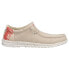 Фото #2 товара Roper Hang Loose Mexico Flag Slip On Mens Beige Casual Shoes 09-020-1793-3008