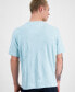 ფოტო #2 პროდუქტის Men's Regular-Fit Textured Logo Graphic T-Shirt