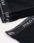 Фото #4 товара Polo Ralph Lauren 5 pack trunks in black with logo waistband