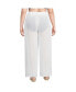 Plus Size Sheer Over d Swim Cover-up Pants