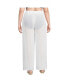 ფოტო #2 პროდუქტის Plus Size Sheer Over d Swim Cover-up Pants