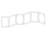 Фото #2 товара Daiber 20120 - Grey - White - Multi picture frame - Rectangular - Portrait - 130 mm - 180 mm