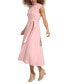 ფოტო #4 პროდუქტის Women's Sleeveless Belted Midi Dress