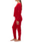 ფოტო #4 პროდუქტის GapBody Women's 2-Pc. Packaged Long-Sleeve Jogger Pajamas Set