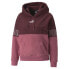 Фото #1 товара Puma Power Winterized Pullover Hoodie Womens Pink, Red Casual Outerwear 67081845