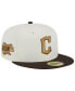 Фото #1 товара Men's White, Brown Cleveland Guardians 2019 MLB All-Star Game 59FIFTY Fitted Hat