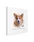 Фото #2 товара Howard Robinson 'Corgi' Canvas Art - 18" x 18"