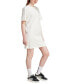 Фото #3 товара Women's Active Essentials 3-Stripes Single Jersey Boyfriend Tee Dress