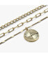 ფოტო #7 პროდუქტის Layered Chain Necklace - Michelle Set