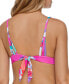 Фото #2 товара Raisins 285234 Women's Juniors' Curitiba Miami Bikini Top Swimsuit, Size Small