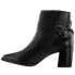 Фото #4 товара Matisse Slopes Pull On Pointed Toe Booties Womens Black Casual Boots SLOPES-BKX