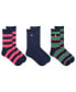 Big Girls Rugby Socks, Pack of 3