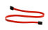 Фото #1 товара Supermicro Flat SATA - 0.48 m - SATA I - Male/Male - Black - Red - Straight - Straight
