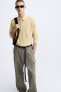 Straight fit cargo trousers