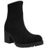 Dirty Laundry Lizzie Pull On Platform Womens Black Casual Boots LIZZIE-001