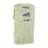 ION Tank No Bad Days sleeveless T-shirt Bleached / Lemon, S - фото #3