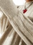 Фото #5 товара Noisy May textured stripe jumper in oatmeal