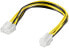 Good Connections 5021-4P8P - 0.2 m - 4-pin ATX12V - Male - Straight - Straight - Multicolour - фото #2