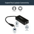 Фото #8 товара StarTech.com USB-C to Gigabit Network Adapter with Extra USB 3.0 Port - Wired - USB - Ethernet - 5000 Mbit/s - Black