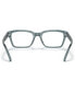 Men's Rectangle Eyeglasses, EA319255-O