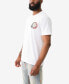 Фото #3 товара Men's Short Sleeve Thumbs Up Flocked Tee