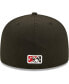 Фото #5 товара Men's Black Rochester Red Wings Authentic Collection Team Alternate 59FIFTY Fitted Hat