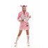 Фото #1 товара Маскарадные костюмы для взрослых Хрюшка Zombie Розовый