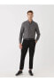 Фото #4 товара Рубашка мужская LC WAIKIKI Classic Regular Fit с длинными рукавами