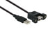 Фото #1 товара Good Connections USB 2.0 A/A 1 m - 1 m - USB A - USB A - USB 2.0 - Male/Female - Black