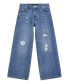 ფოტო #1 პროდუქტის Big Girl Denim 90s Fit Distressed Jeans