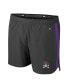 Men's Charcoal ECU Pirates Langmore Shorts