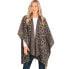 Woolrich Women's Textured Luxe Soft Warm Cozy Blanket Shawl Wrap Cape