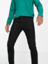 Topman stretch skinny jeans in stay black