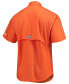 Фото #4 товара Men's Orange Clemson Tigers Bonehead Short Sleeve Shirt