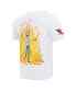 Men's White Rick and Morty Year of the Dragon T-shirt