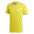 Футболка мужская Adidas Entrada 18 Short Sleeve Бело-желтый, XL - фото #1