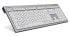 Фото #1 товара Logickeyboard SKB-AJPU-FR - Full-size (100%) - Wired - USB - AZERTY - Aluminium - White