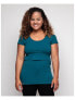 ფოტო #1 პროდუქტის Maternity Short Sleeve Nursing Tshirt