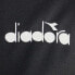 Diadora Core Running Crew Neck Short Sleeve Athletic T-Shirt Womens Black Casual