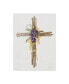 Фото #1 товара Kathleen Parr Mckenna Easter Blessing Cross I Canvas Art - 20" x 25"