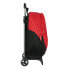 Фото #2 товара Школьный рюкзак с колесиками Sevilla Fútbol Club Чёрный Красный 32 x 44 x 16 cm