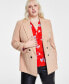 Фото #1 товара Plus Size Bi-Stretch Faux-Double-Breasted Blazer, Created for Macy's