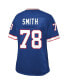 Фото #2 товара Women's Bruce Smith Royal Buffalo Bills Retired Player Replica Jersey