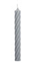 Фото #2 товара Stabkerze Twist silber grau 350/28