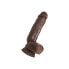 Фото #1 товара Dr. Skin - Posable Dildo with Balls, 21,6 cm