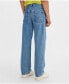 ფოტო #2 პროდუქტის Skate Baggy Loose Fit 5 Pocket Durable Jeans