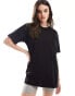 ASOS 4505 Icon oversized t-shirt with quick dry in black Черный, 32 - фото #1