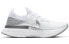 Nike React Infinity Run Flyknit 1 轻便 低帮 跑步鞋 女款 白银 舒适 潮流运动 / Кроссовки Nike React Infinity Run Flyknit 1 CD4372-101