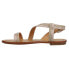 Фото #3 товара Lucchese Elenora Ostrich Flat Womens Size 6 B Casual Sandals BL6250