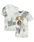 Фото #2 товара Men's White Brooklyn Nets Gold Foil Splatter Print T-shirt